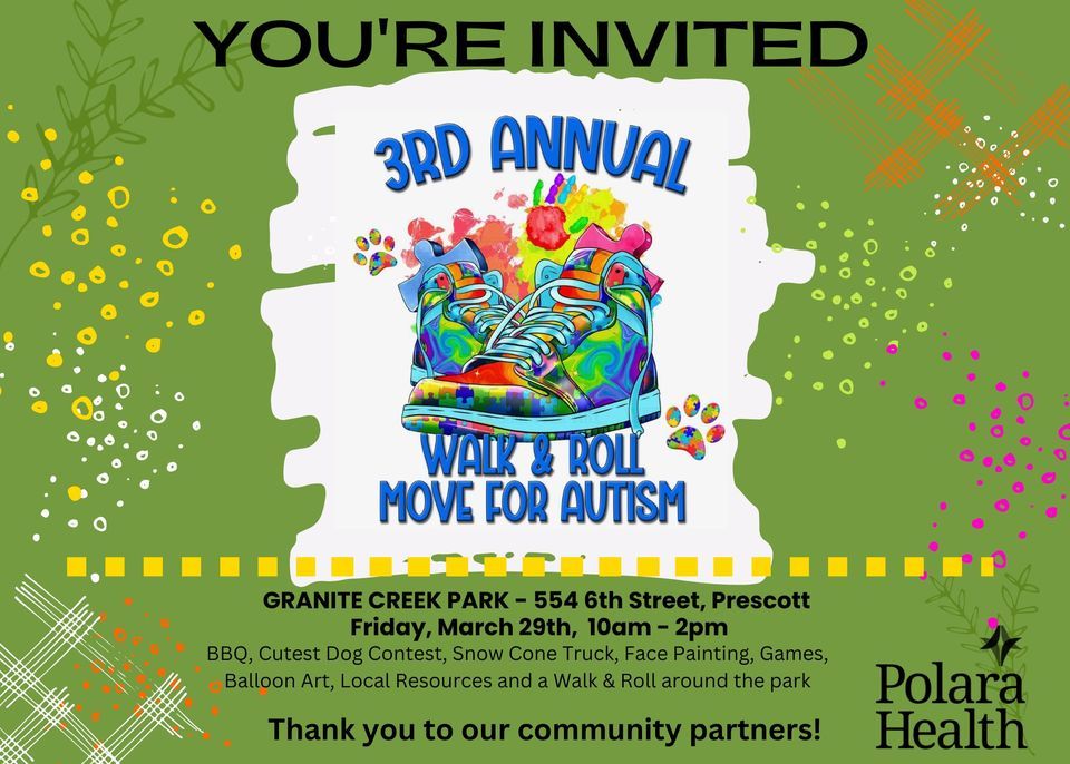 Walk & Roll Move for Autism Picnic