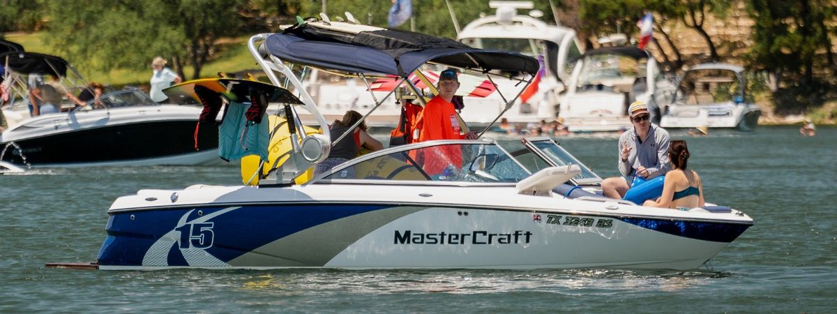MasterCraft Tie Up on Grapevine Lake