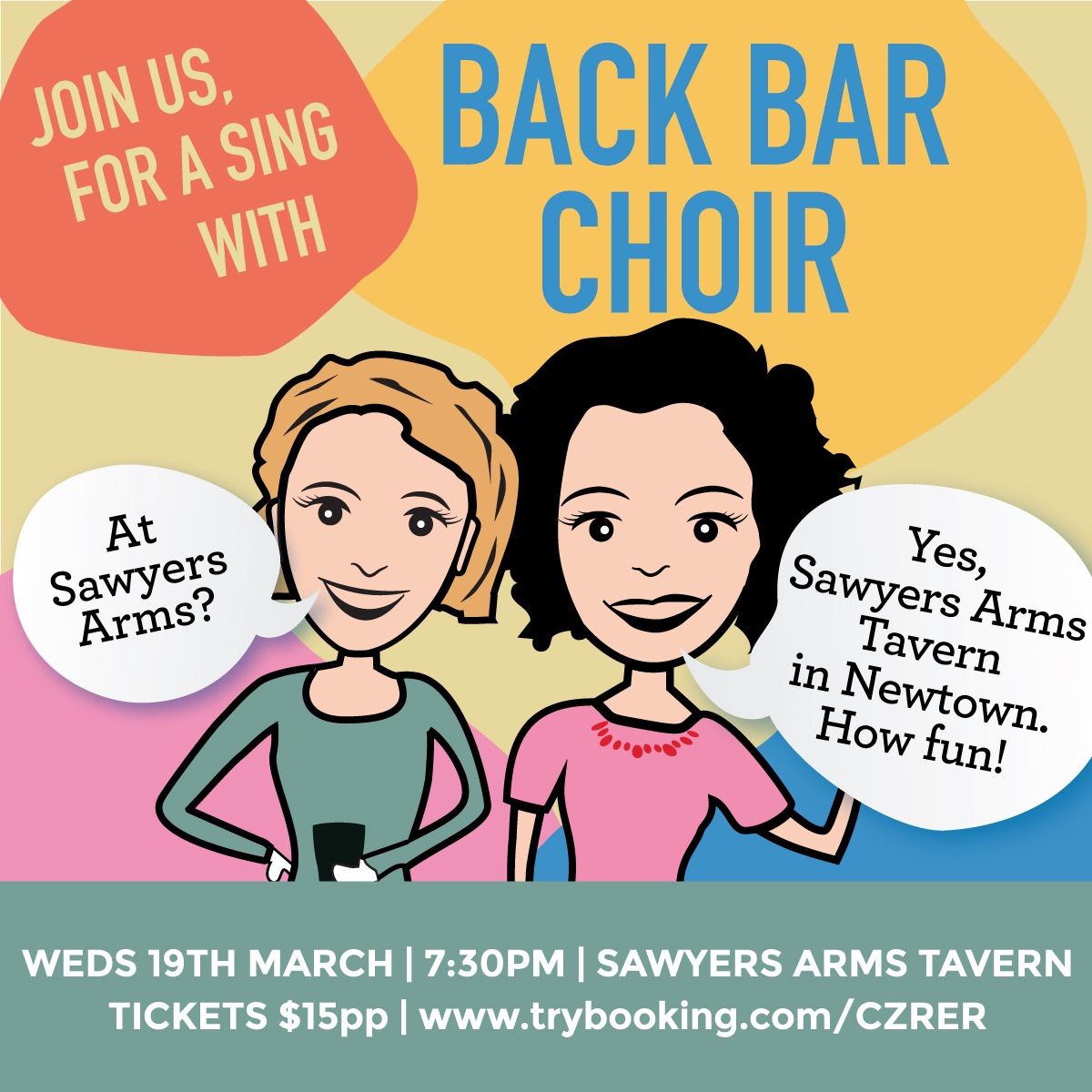 Back Bar Choir - Wednesday 19th March