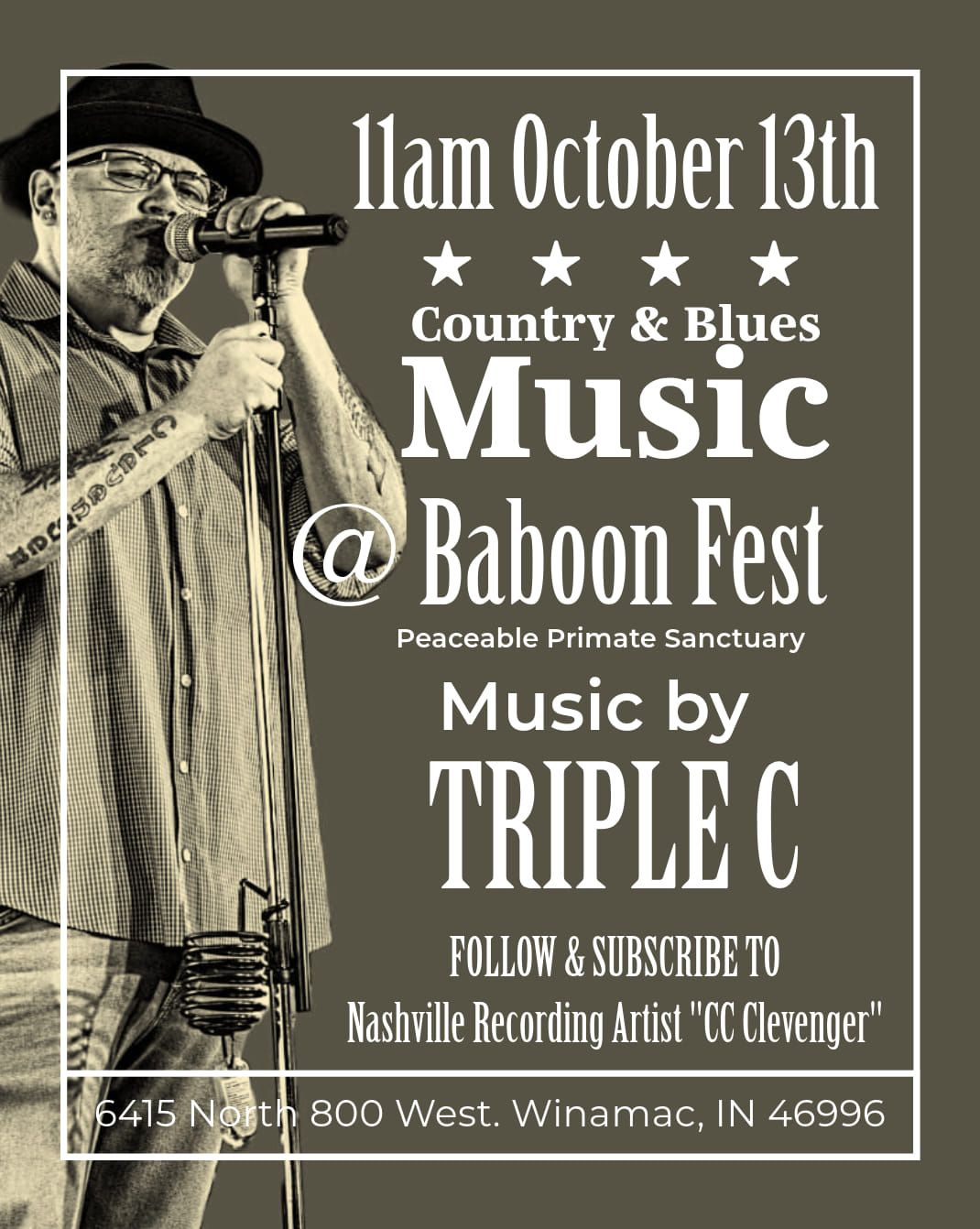 Live Music from Triple C at Baboon Fest