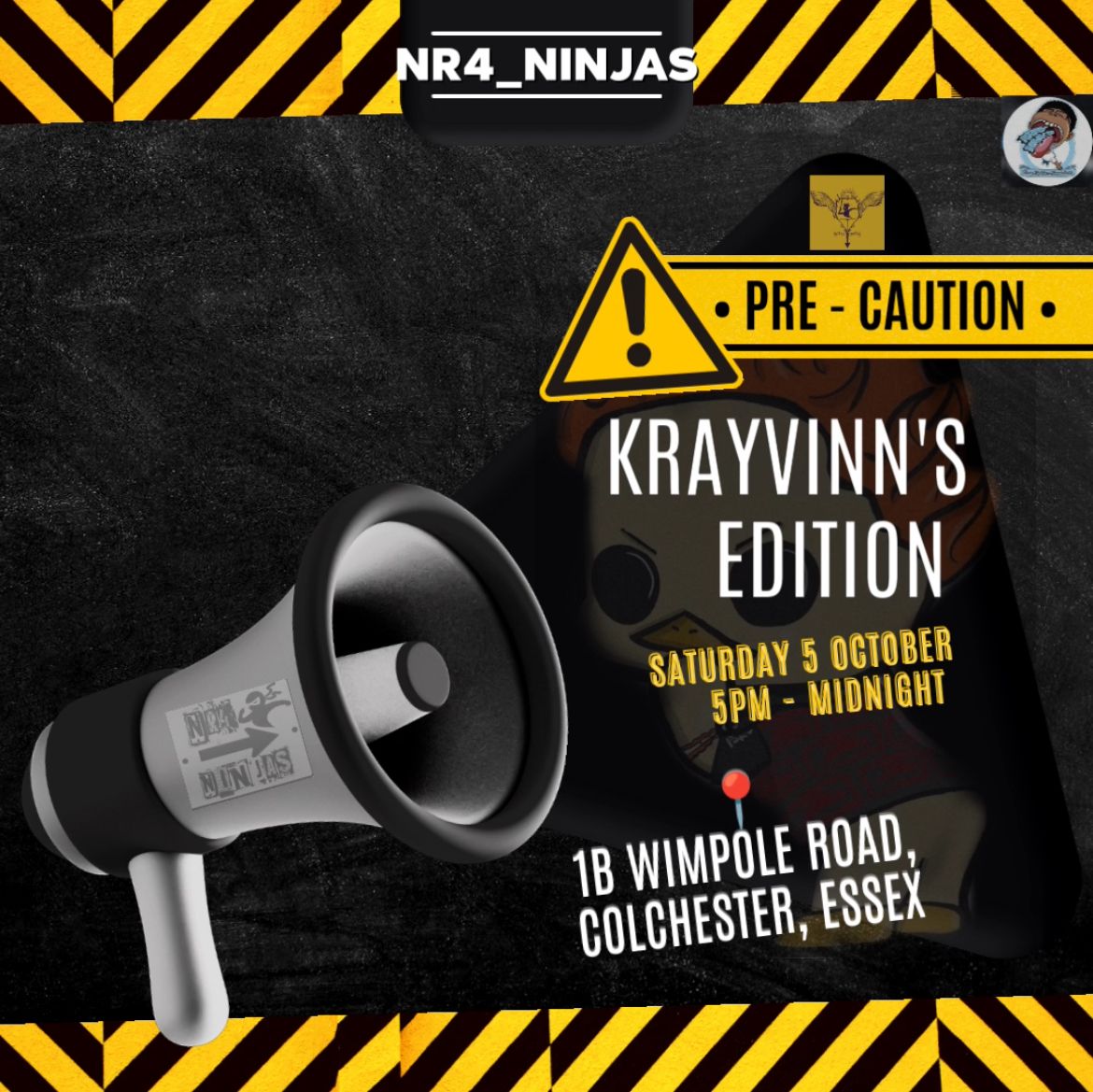 Pree-Caution: KrayVinn\u2019s Grand Opening Edition 