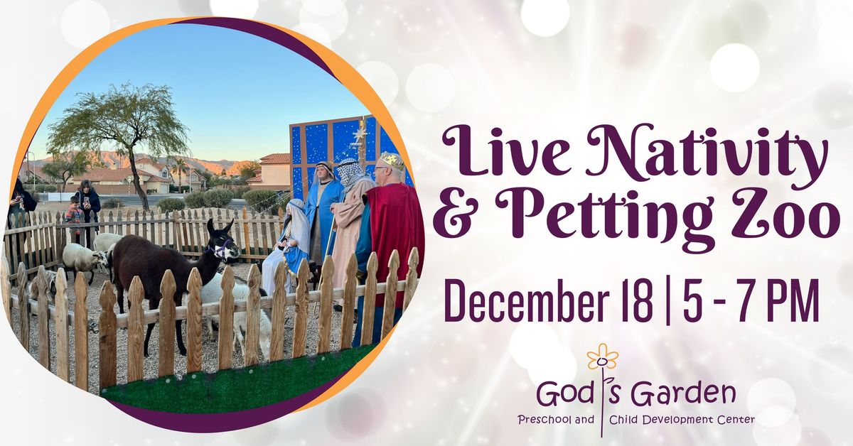 Live Nativity & Petting Zoo