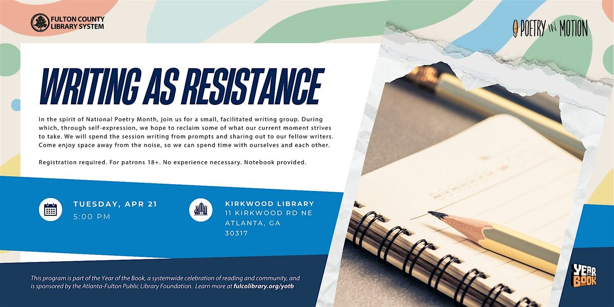 Writing as Resistance