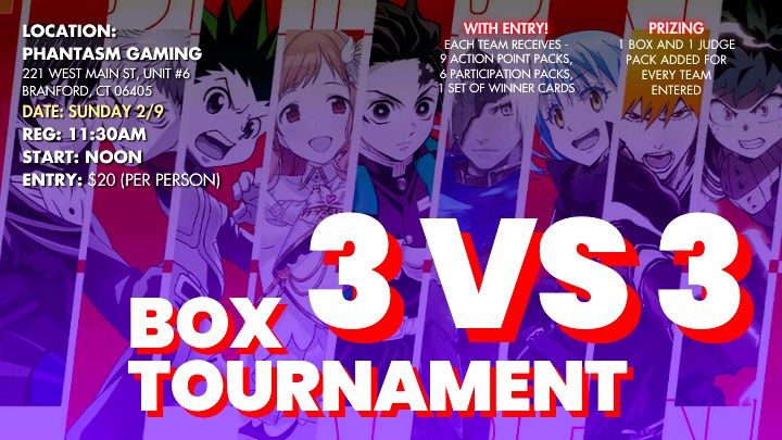 Union Arena 3 vs. 3 Box Tournament 