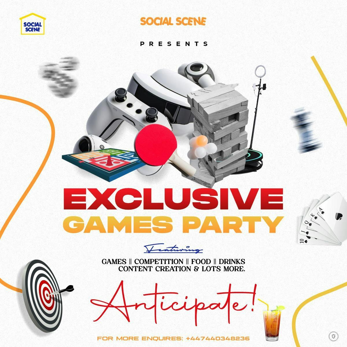 Exclusive Games Party