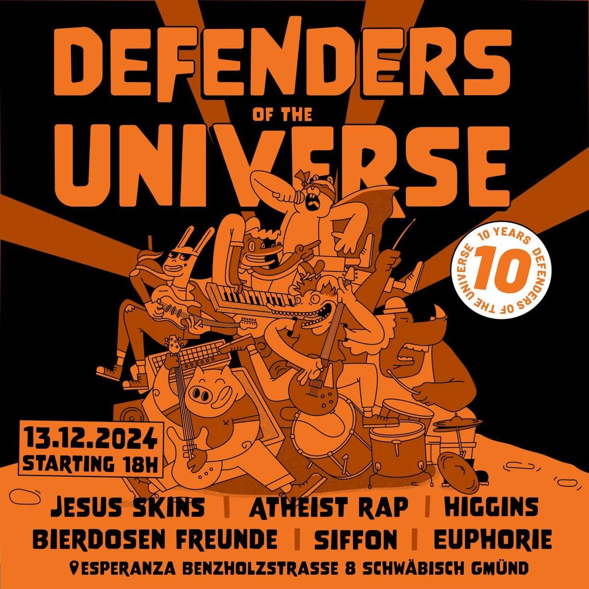 10 Jahre Defenders of the Universe