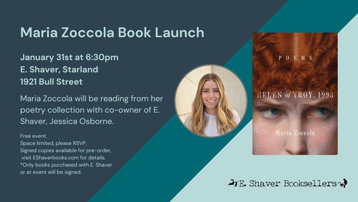 Maria Zoccola Book Launch