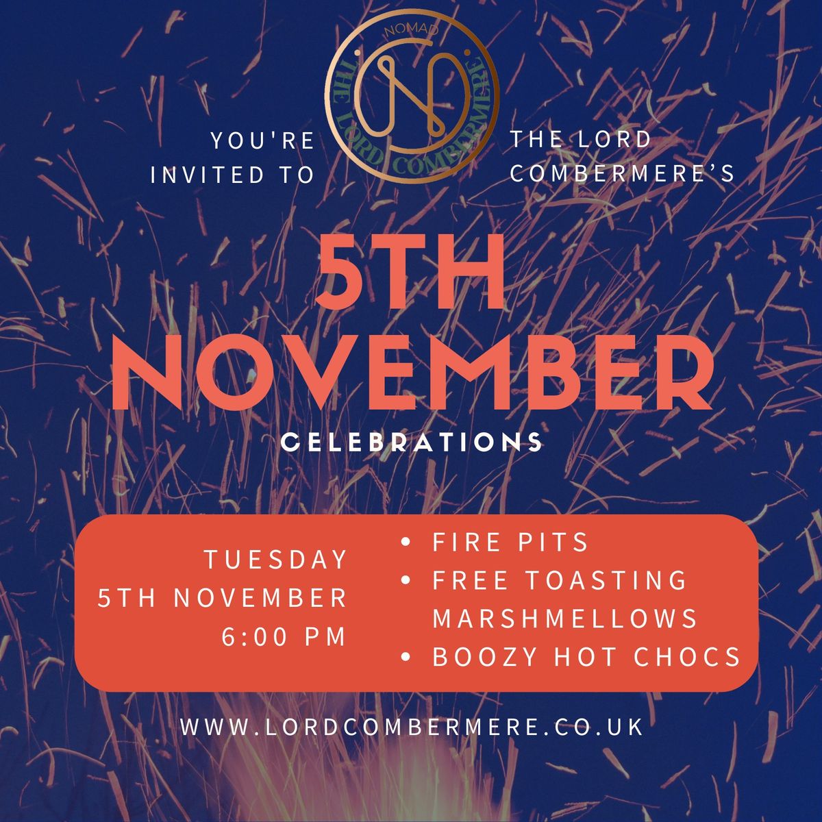 The Lord C - 5th November celebrations