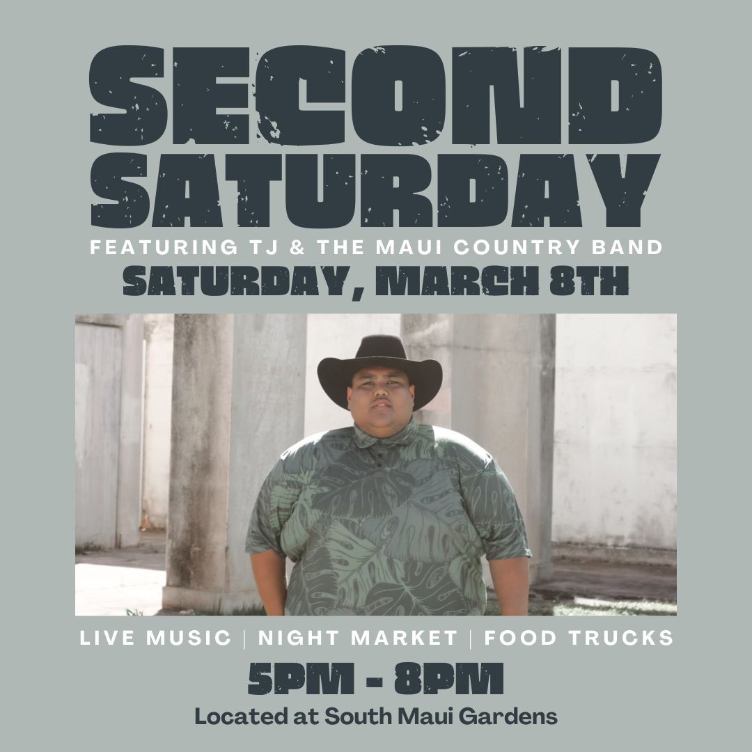 Second Saturday featuring TJ Fevella & the Maui Country Band