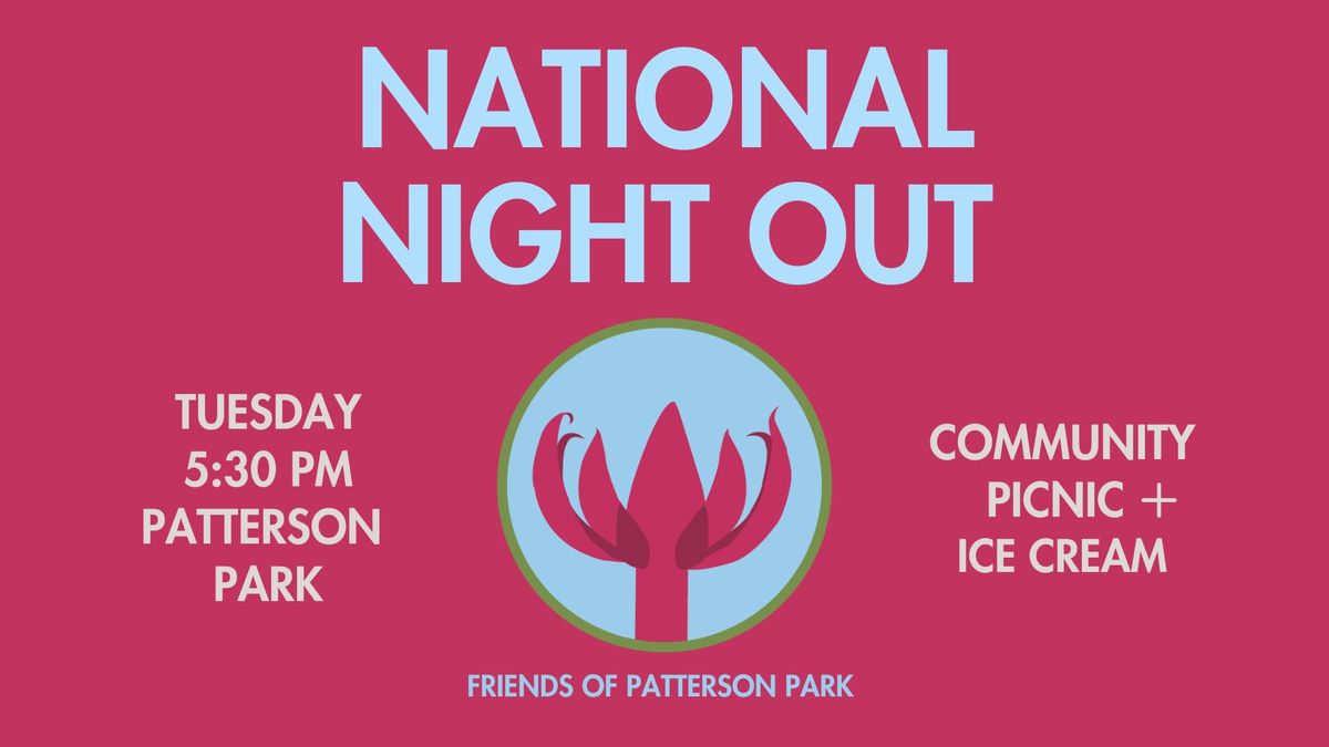 National Night Out Picnic at Patterson Park