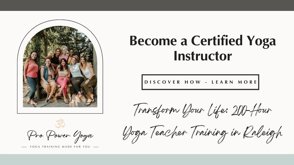 Spring 2024 200HR Yoga Teacher Training