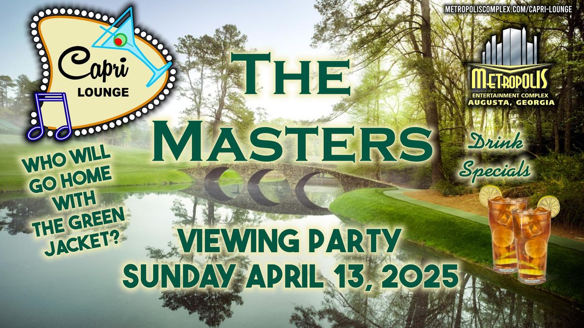 Masters Viewing Party