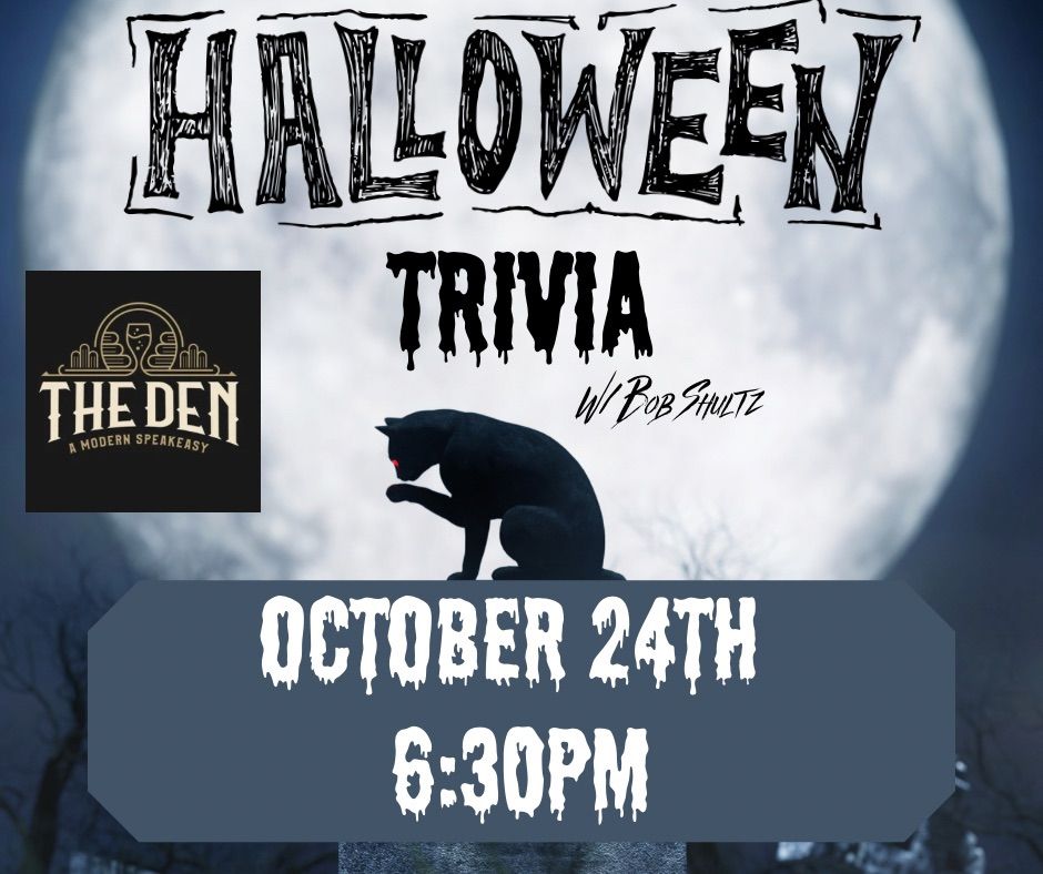 Halloween Trivia W\/ Bob Shultz