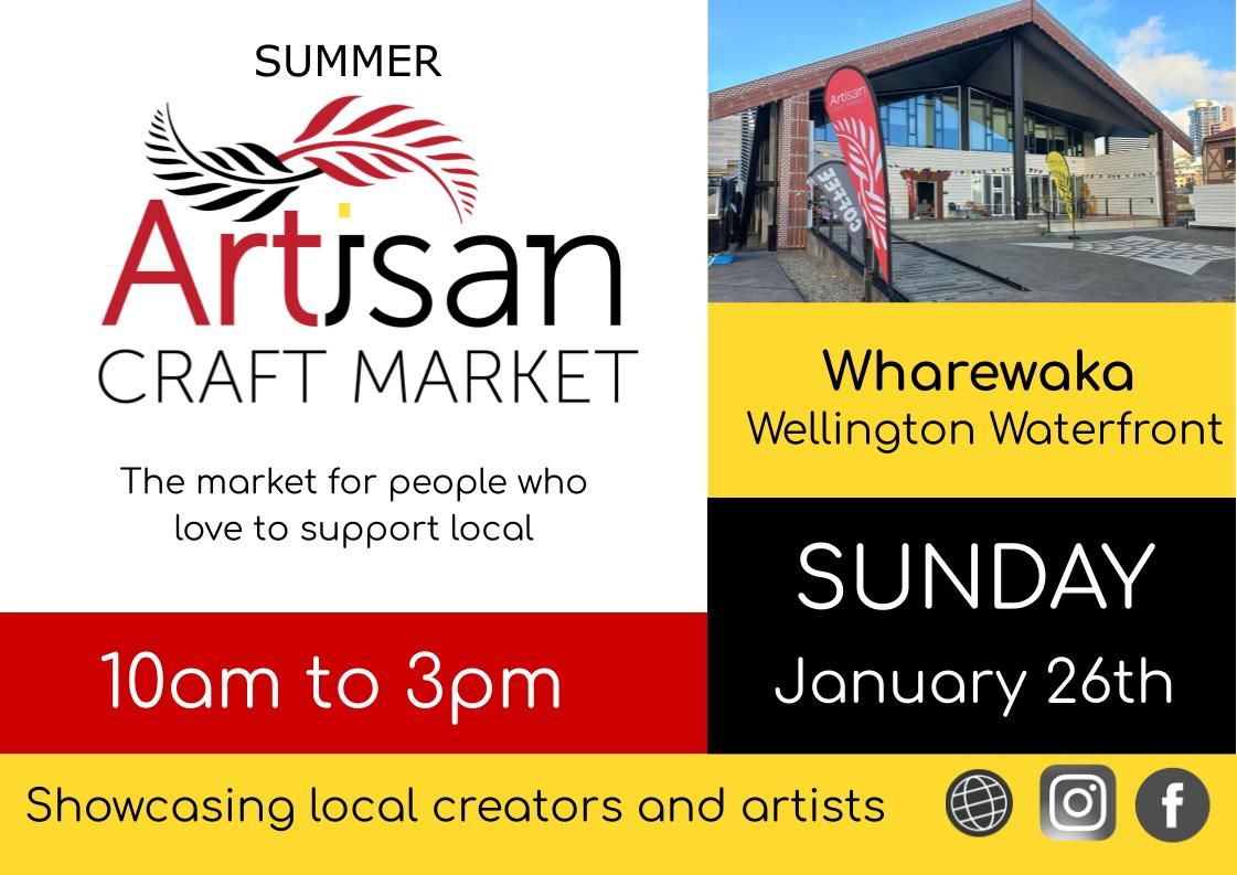 Wellington Artisan Craft Market (26\/1\/25)