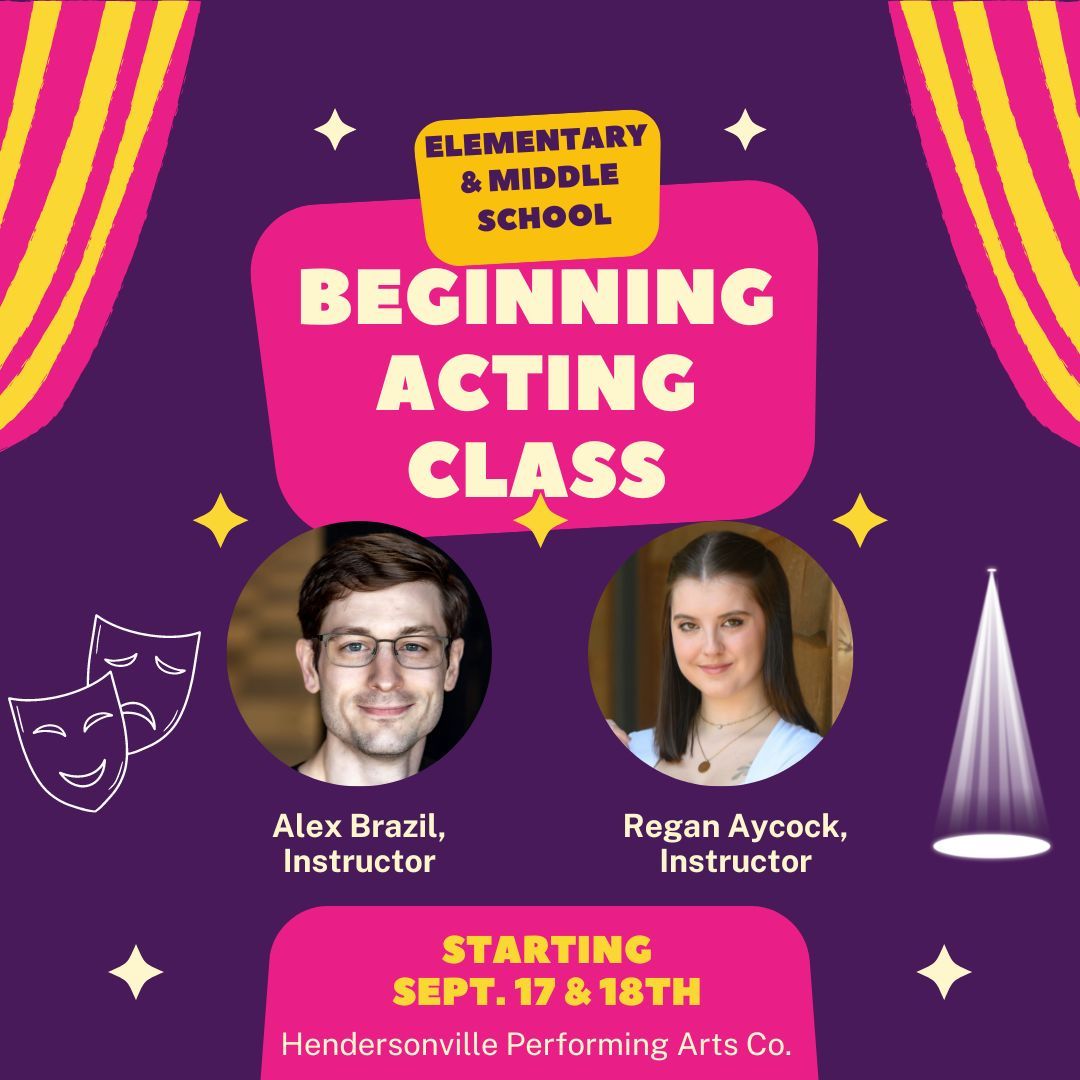 Elementary Beginning Acting Class