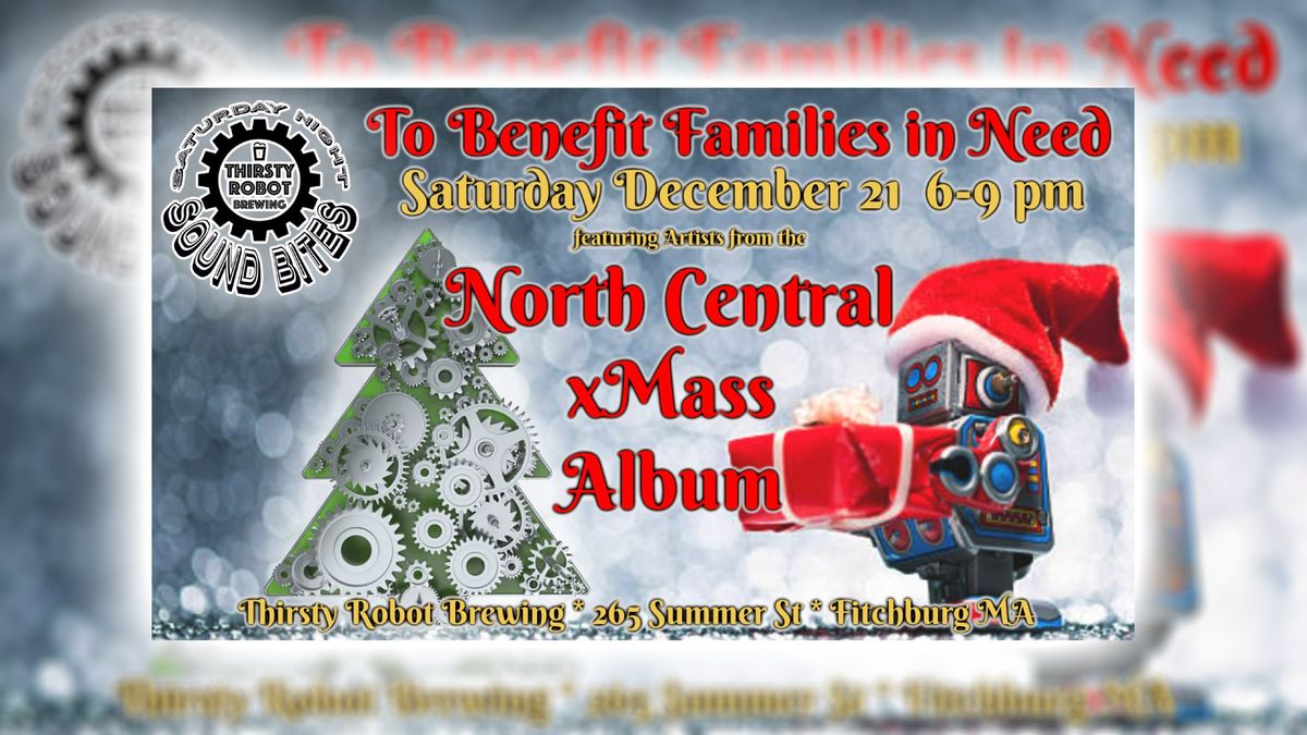 Saturday Night Sound Bites at Thirsty Robot Brewing To Benefit Families in Need: December 21st