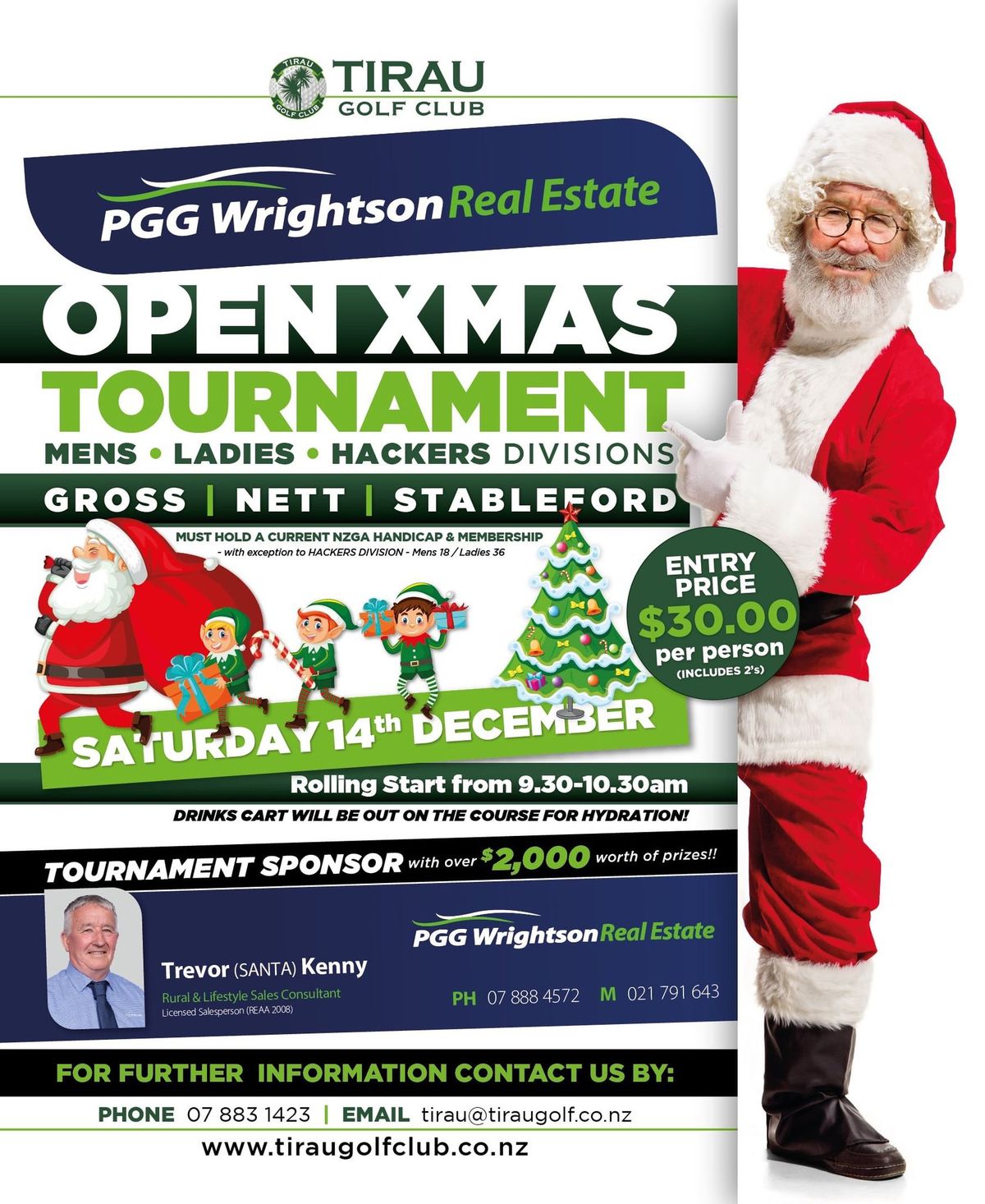 PGG Wrightson Real Estate Christmas tournament!