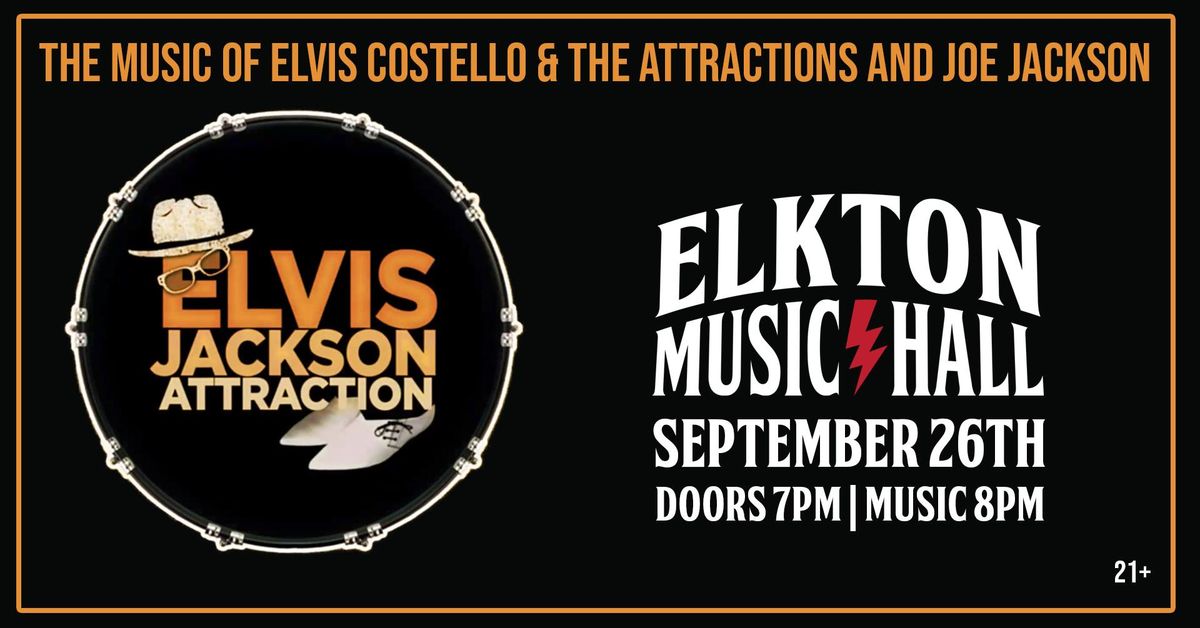 Elvis Jackson Attraction - The Music of Elvis Costello & Joe Jackson