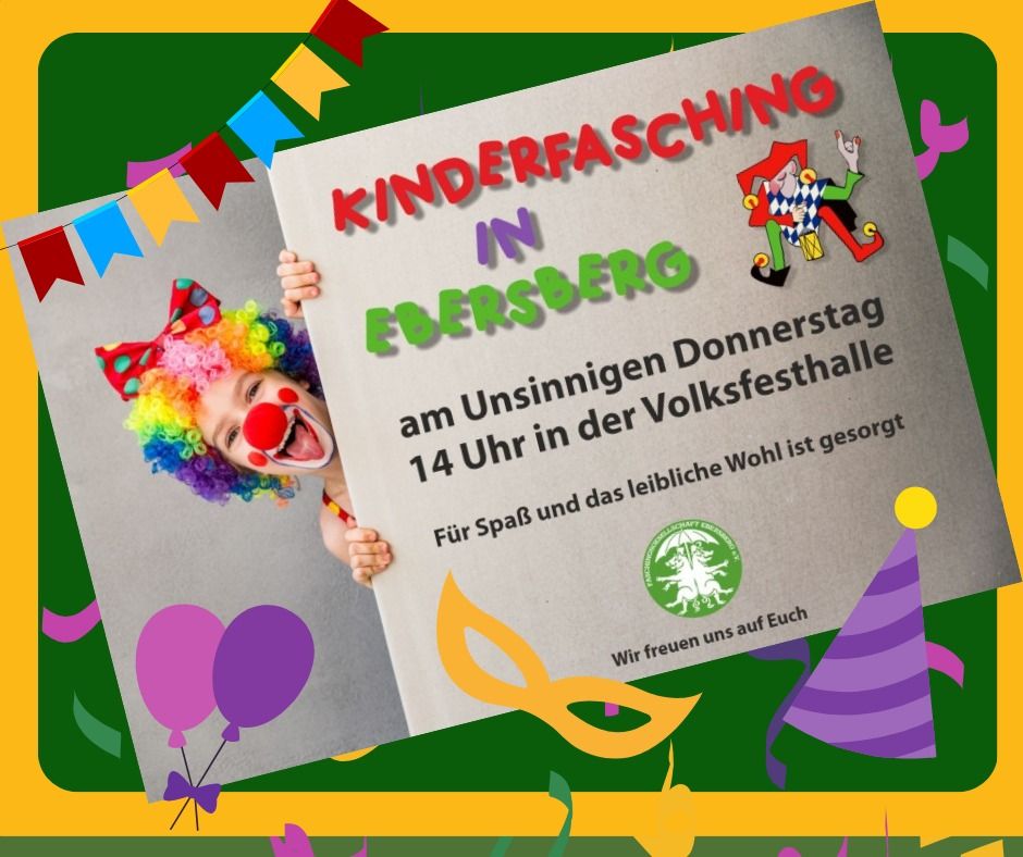 Kinderfasching in Ebersberg