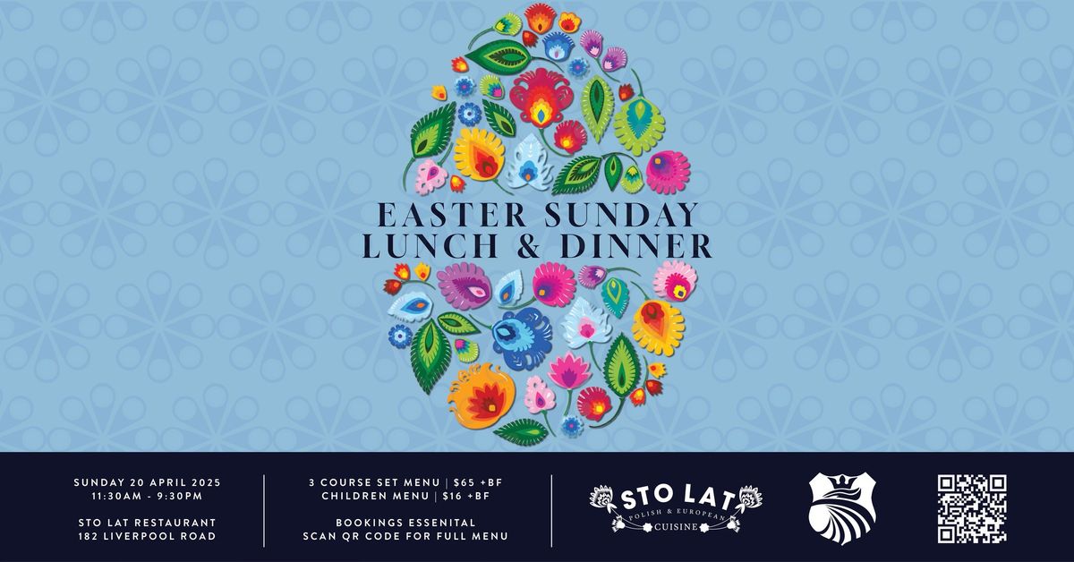 Easter Sunday Lunch & Dinner