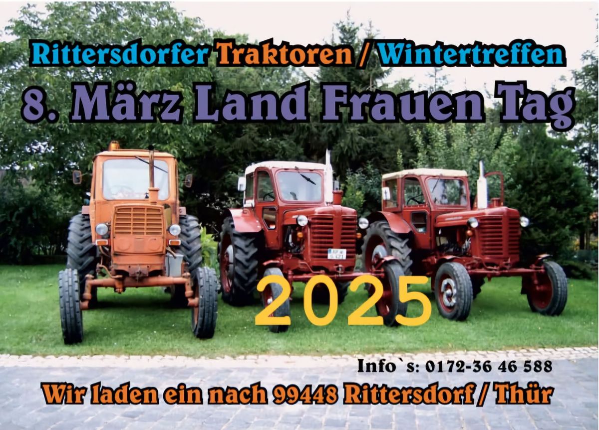 Winter - Traktortreffen Rittersdorf 2025