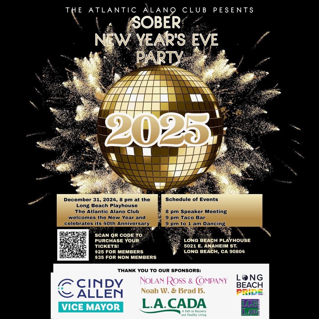 Sober New Year's Eve 2025 Party: Recovery Through the Decades