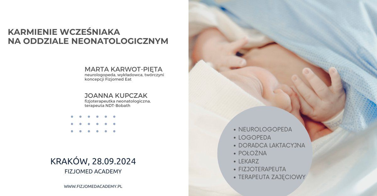 Karmienie wcze\u015bniaka na oddziale neonatologicznym