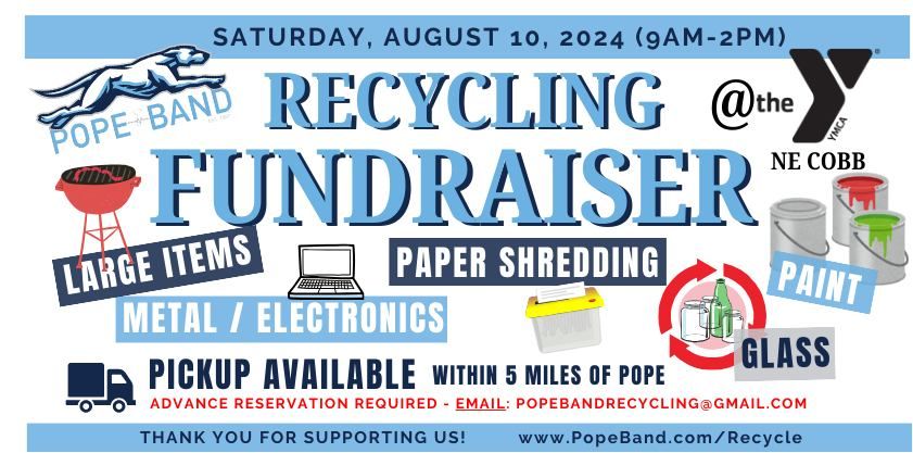 Pope Band Recycling Fundraiser