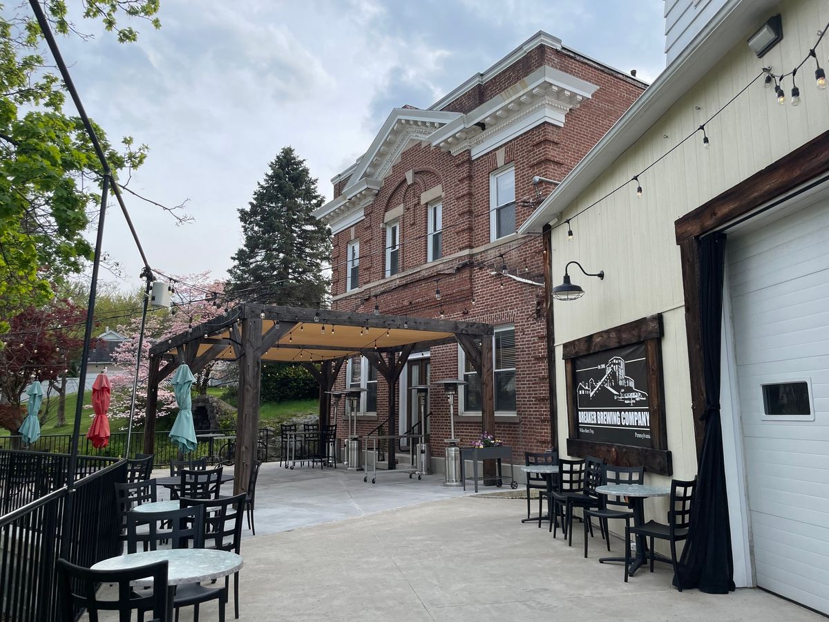 Pints & Poses: Yoga on the patio at Breaker Brewing Company in Wilkes-Barre Twp.