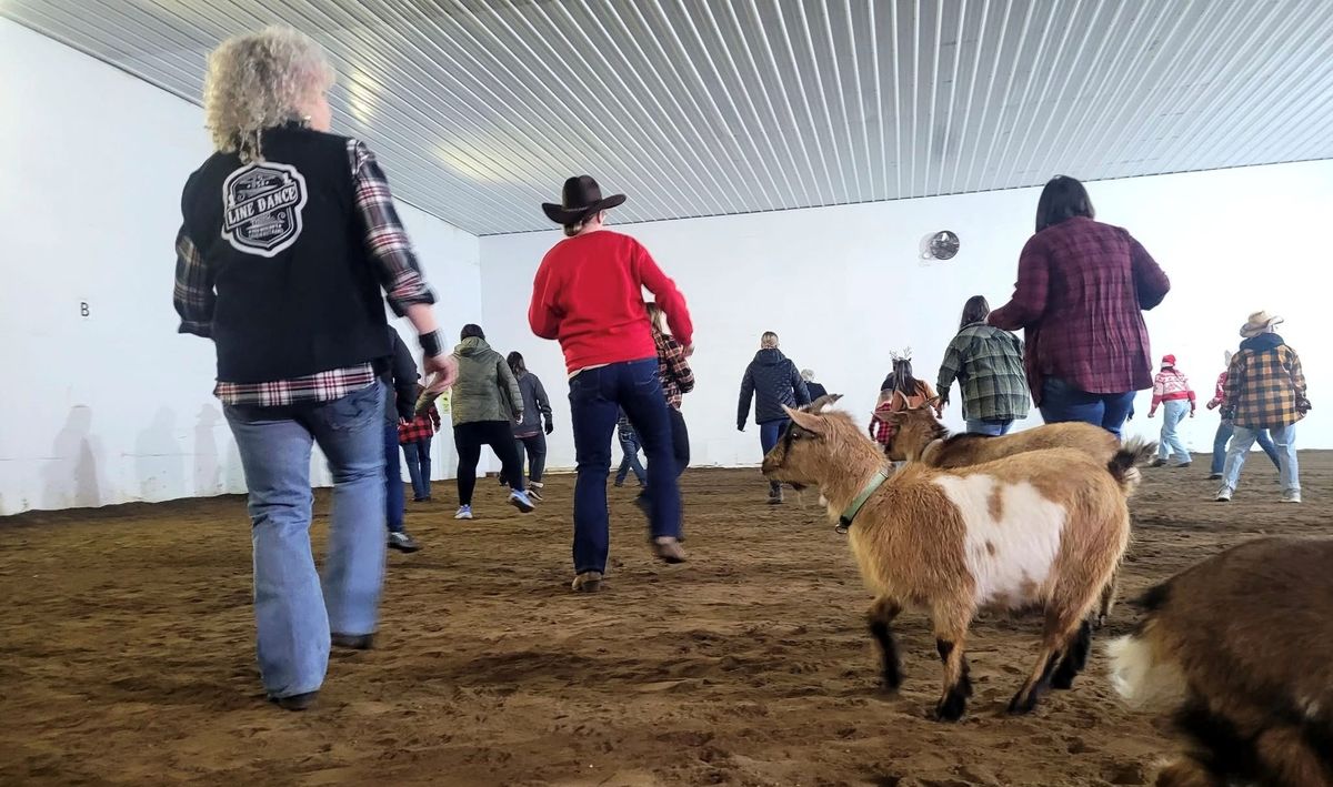 MONTHLY Goat Line Dancing 