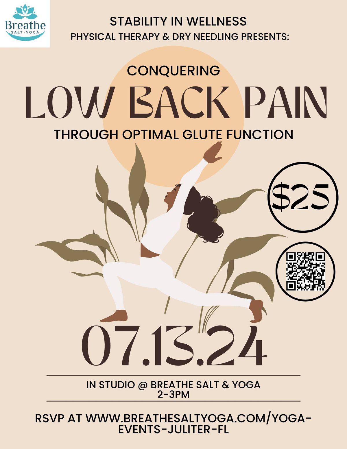 CONQUERING LOW BACK PAIN THROUGH OPTIMAL GLUTE FUNCTION