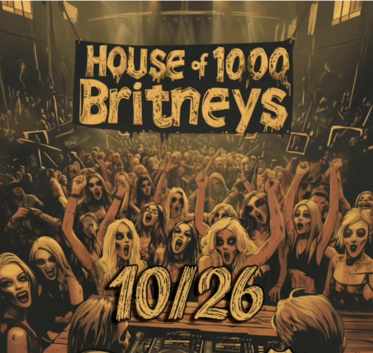 House of a 1000 Britneys Halloween Dance Party