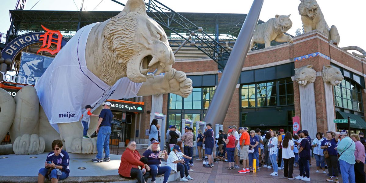 Tampa Bay Rays at Detroit Tigers at Comerica Park