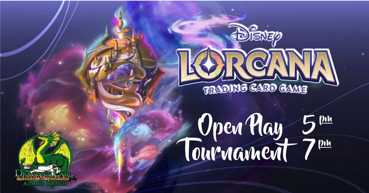 Lorcana TCG Open Play & Tournament