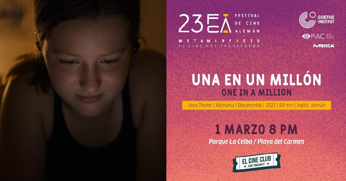 Una en un mill\u00f3n \/ 23 Festival de Cine Alem\u00e1n