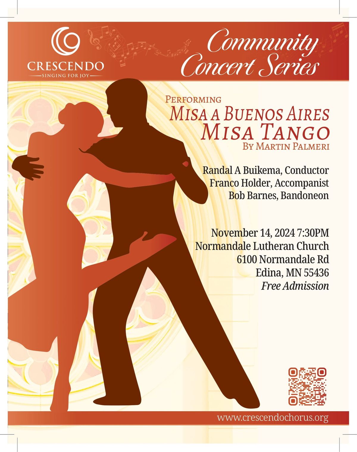 Crescendo Community Chorus Concert