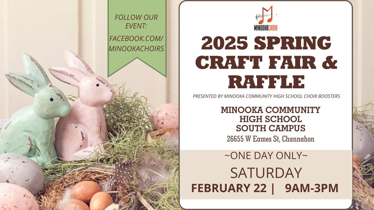 2025 MCHS Choir Boosters Spring Craft Fair