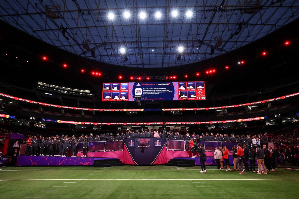 Super Bowl Opening Night - Media Day at Caesars Superdome