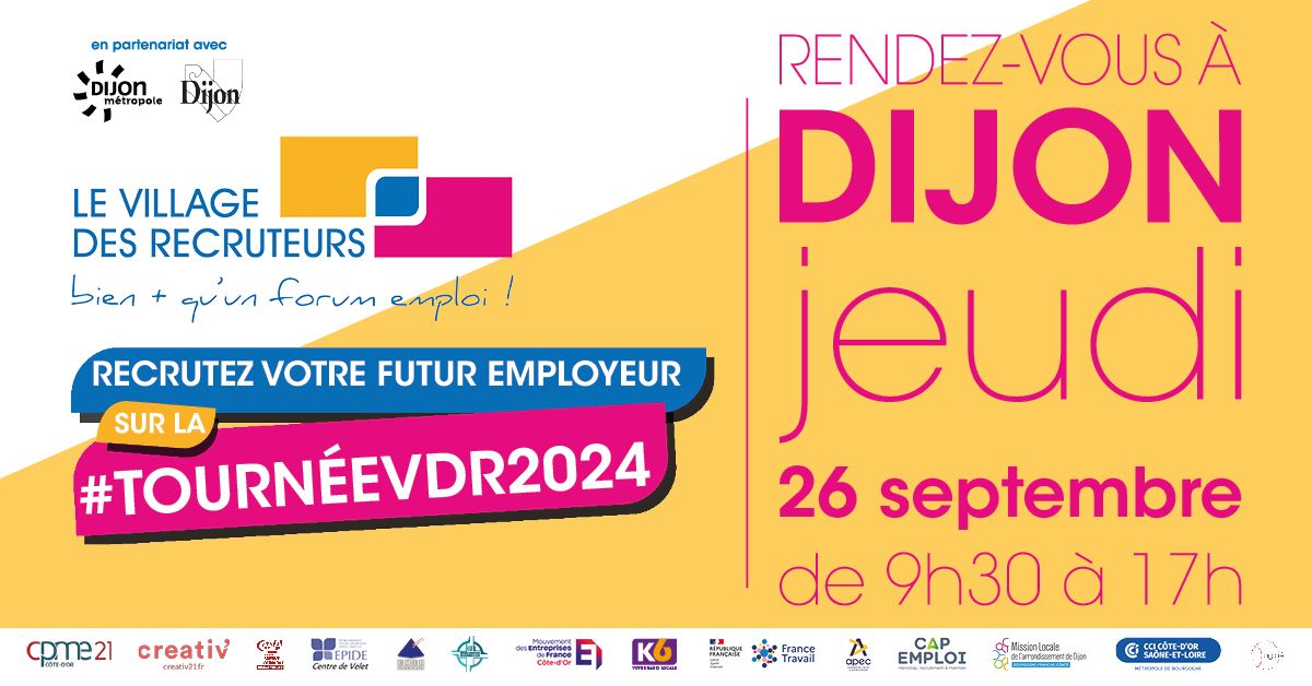 Le Village des Recruteurs de Dijon 2024