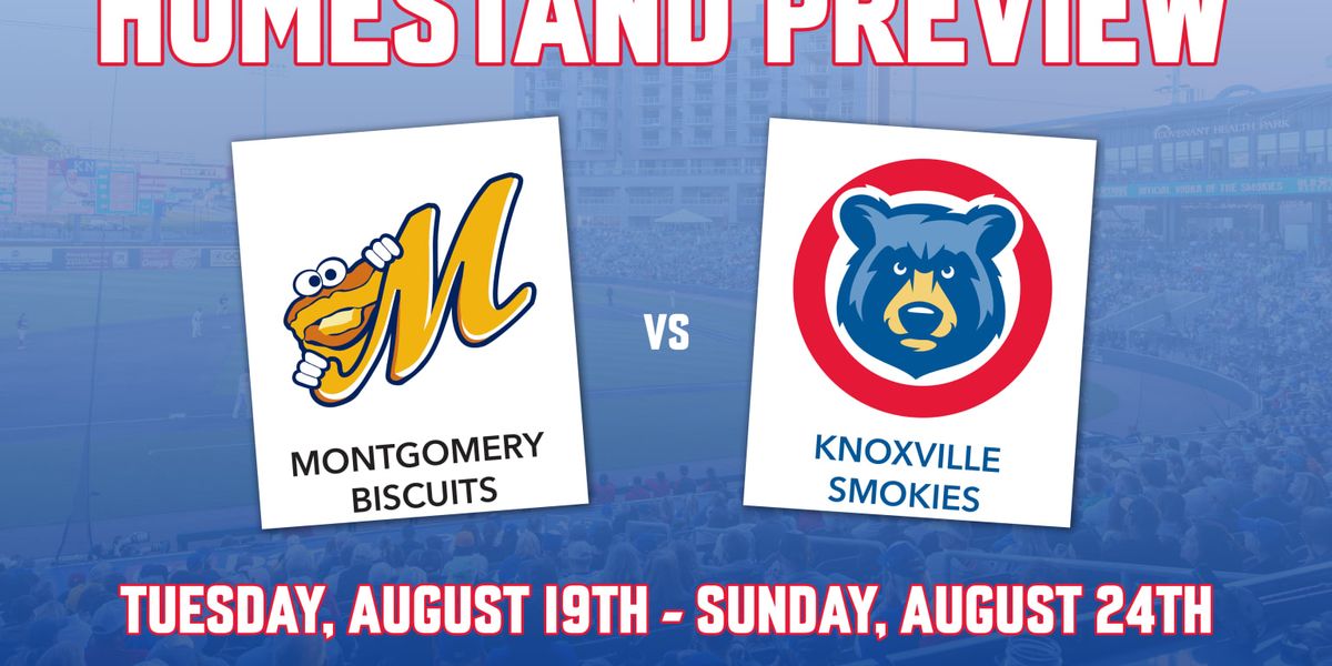 Knoxville Smokies at Montgomery Biscuits at Montgomery Riverwalk Stadium
