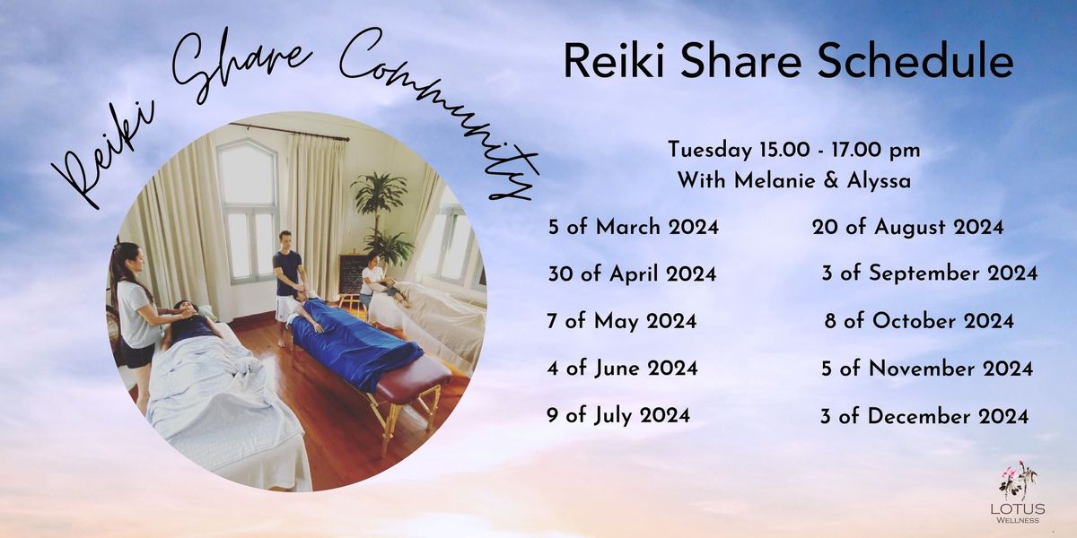 Reiki Share Community at Lotus Wellness