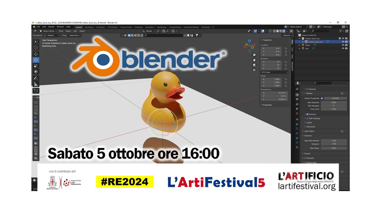 Blender: 3D gratuito e solido, vediamolo insieme