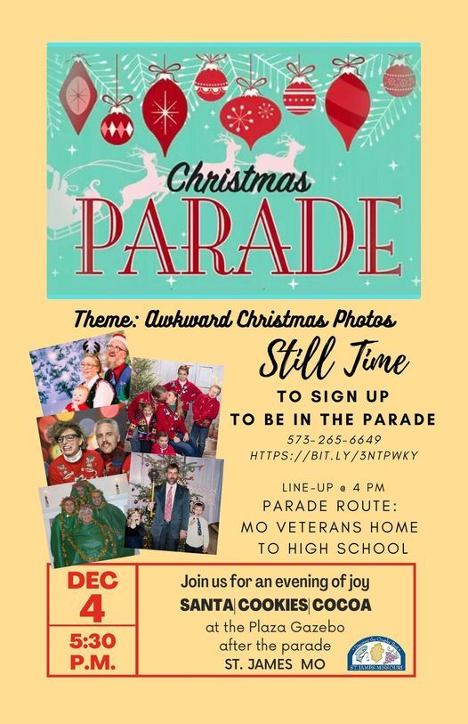 St James Mo Dec Christmas Parade 2022 Christmas Parade, City Of St. James, Missouri, Cook Station, 4 December 2021