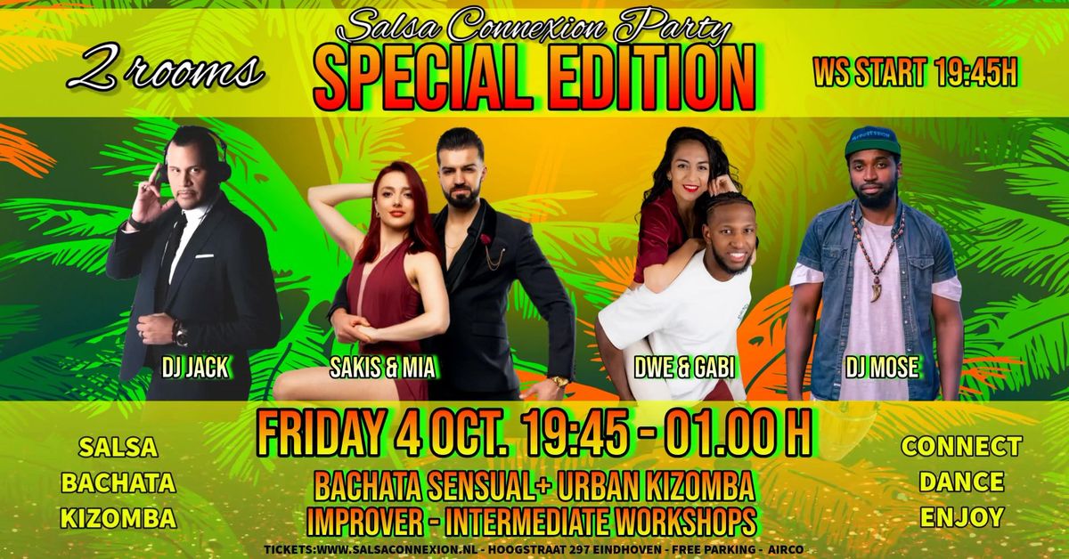 Special Edition [2 Rooms] in Eindhoven Friday 4 October 2024 * Workshop + Party