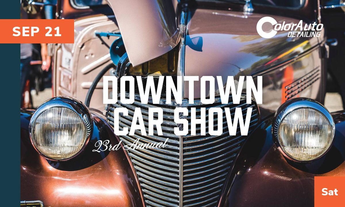 23rd Annual Downtown Car Show | Downtown Grand Junction