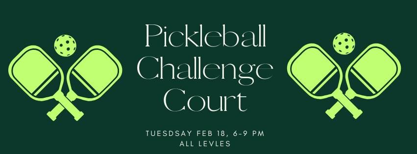 Petaluma Pickleball Challenge Court Night