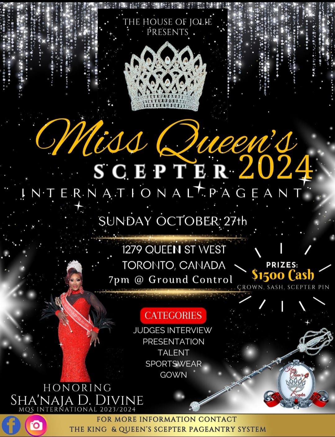 Miss Queen's Scepter International Pageant 2024