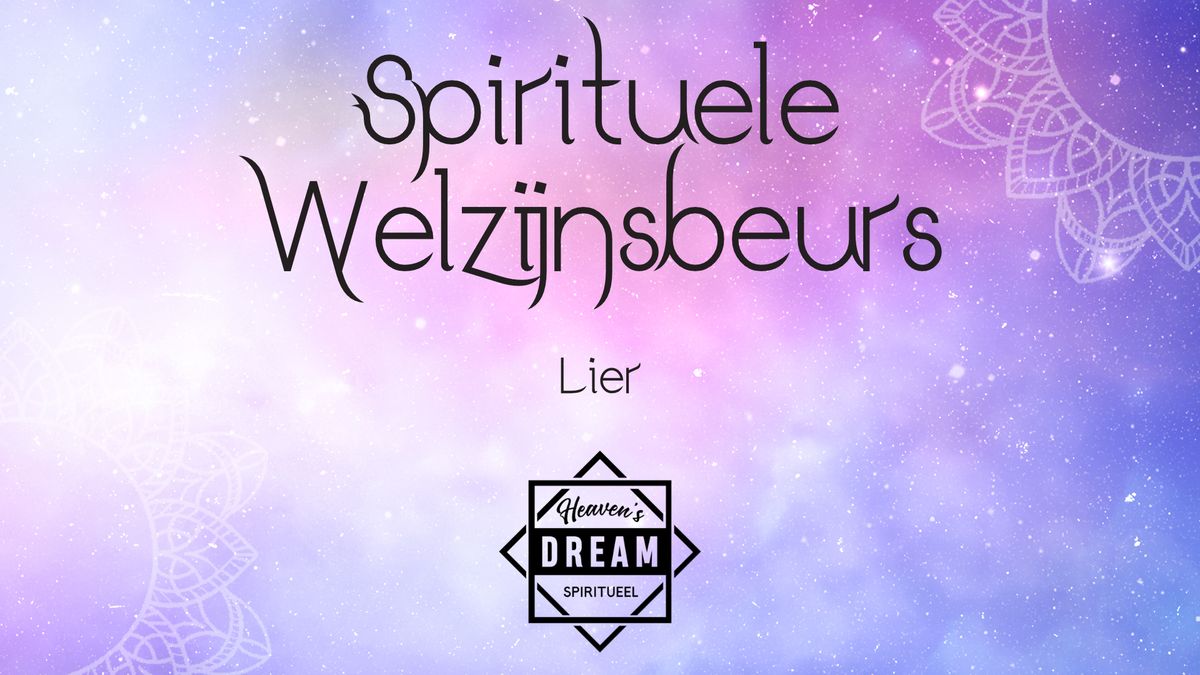 Spirituele Welzijnsbeurs Lier (zondag)