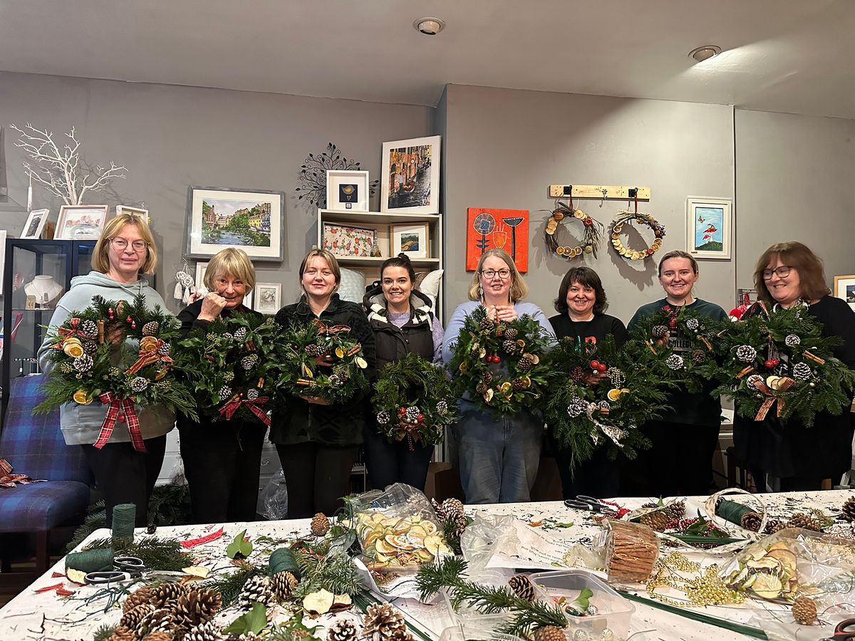 Corstorphine Festive Wreath Workshop 2024