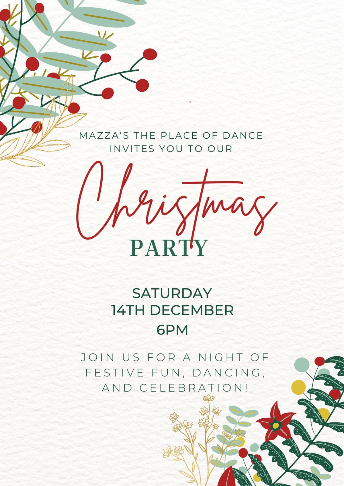 Mazza's Christmas Party